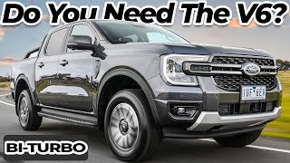 Is The FourCylinder Good Enough Ford Ranger Sport BiTurbo 20 2022 review [upl. by Milson202]