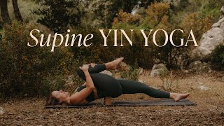 Supine Yin Yoga⎪Deep Somatic Psoas Unwinding [upl. by Island653]