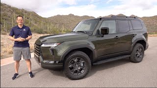 Is the 2024 Lexus GX 550 Overtrail a BETTER luxury SUV than a Land Rover Defender [upl. by Glynis]