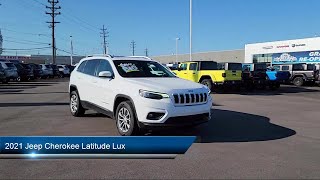 2021 Jeep Cherokee Latitude Lux Sport Utility Cleveland Brunswick Parma Medina North Olmstead [upl. by Anitsej]