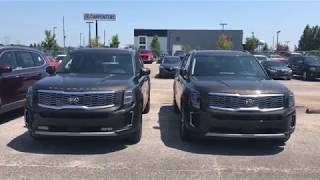 2020 Kia Telluride SX vs EX trim level Side by side Worth to pay more [upl. by Peadar]