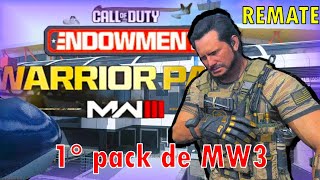 ENDOWMENT warrior pack Primer pack con REMATE para Call Of Duty MW3 [upl. by Irah23]