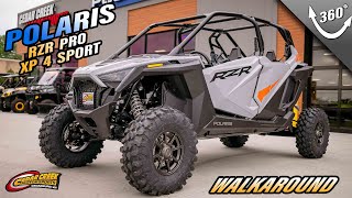 Walkaround  Turbo Charged  2024 Polaris® RZR Pro XP 4 Sport [upl. by Lesak3]