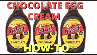 Chocolate Egg Cream How To Recipe Delicious Old School Treat shorts [upl. by Lindly453]