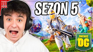 NOWY OG SEZON 5 ROZDZIAŁ 1 w Fortnite  WSZYSTKIE INFORMACJE [upl. by Josias]