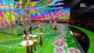 Portugal  Eurovision Song Contest 2009 Semi Final 1  BBC Three [upl. by Aneetsirk]