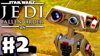 Star Wars Jedi Fallen Order  Gameplay Walkthrough Part 2  BD1 and the Jedi Vault PC [upl. by Lenej]