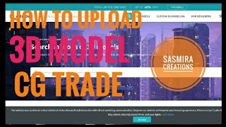 How To Upload 3D Model To CG Trader [upl. by Palestine]