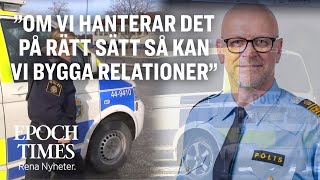 Polischefen om de delade aÌŠsikterna gaÌˆllande visitationszoner [upl. by Annaxor]