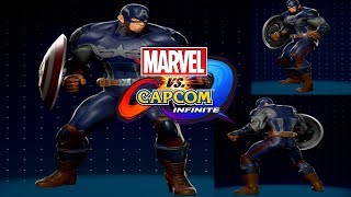 MARVEL VS CAPCOM INFINITE  MODS  CAPTAIN AMERICA WINTER SOLDIER PC ONLY [upl. by Wentworth]