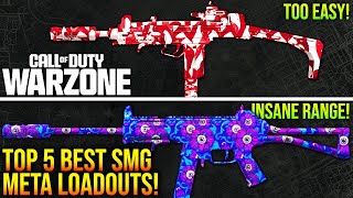 WARZONE New TOP 5 BEST SMG META LOADOUTS After Update WARZONE 3 META [upl. by Ailices]