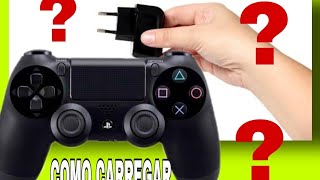 COMO CARREGAR O CONTROLE DO PS4  sem PS4 [upl. by Jordain749]