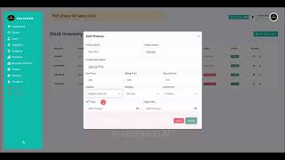 Complete MultiStore Point Of Sales POS SYSTEM With Source Code [upl. by Greene]