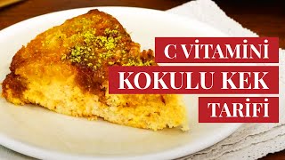 Bu tarifin kokusu kapıları tıklattırabilir Mandalinalı Ters Yüz Kek [upl. by Aivyls]