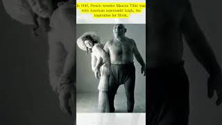 In 1945 French wrestler Maurice Tillet was with American supermodel Leigh the inspiration for Shre [upl. by Enahs]