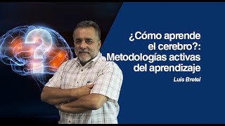 ¿Cómo aprende el cerebro Aprende con Neuroeducación por Luis Bretel [upl. by Odin]