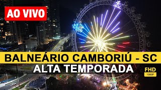 DRONE AO VIVO BALNEÁRIO CAMBORIÚ SANTA CATARINA [upl. by Acsicnarf]