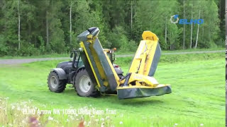 ELHO NK 10500 TwinTrac disc mower [upl. by Neel]