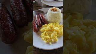 Longganisa for breakfast filipinofood breakfastfood sausage shortvideo [upl. by Bradman]