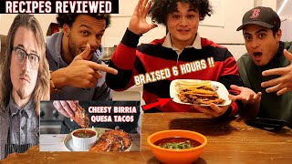 I Tested Joshua Weissmans Quesa Birria  Carnitas Tacos   Recipes Reviewed [upl. by Filmore]