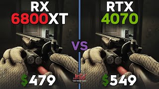 RX 6800 XT vs RTX 4070  R7 7800X3D  Tested in 15 games [upl. by Ailices550]