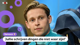 Frenkie de Jong boos op Spaanse journalisten [upl. by Haidadej]