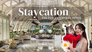 The Fullerton Bay Hotel 富丽敦海湾酒店  Breakfast  La Brasserie  Staycation with Baby 宝宝一起宅度假 [upl. by Atwahs]