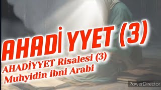 ibniarabi Ahadiyyet Risalesi 3 ibni Arabi  Vucud Ölmeden önce ölmek Kendini bilmek [upl. by Cailly449]