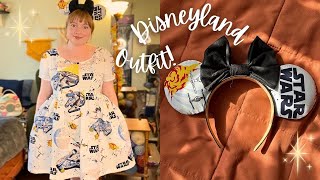 I Sew A Star Wars Dress For Disneyland Ears Included [upl. by Binni]