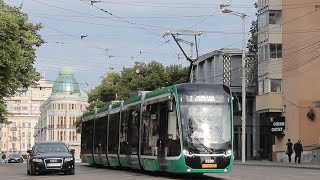 Trams in Iasi  Tramvaie in Iasi 🚊☀️ Bozankaya  6 iunie 2022 [upl. by Capps412]