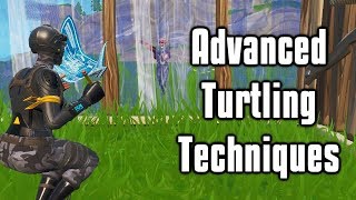 Advanced Turtling Techniques To Counter Aggression  Fortnite Battle Royale [upl. by Eldwin]