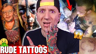 Tattoo Fails So OFFENSIVE They Need REMOVING  Tattoos Gone Wrong 22  Roly [upl. by Church229]