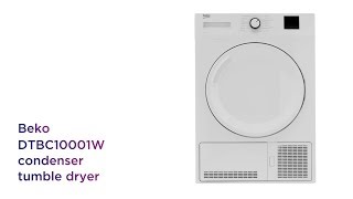 Beko DTBC10001W 10 kg Condenser Tumble Dryer  White  Product Overview  Currys PC World [upl. by Eiclud4]