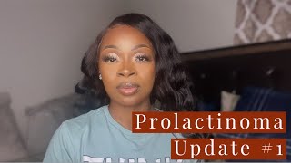 Prolactinoma update 1  MRI result￼  medication  tumor ￼shrinking [upl. by Ahsiri]