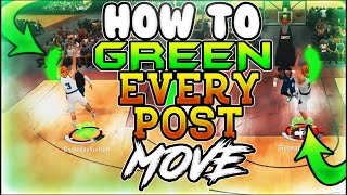 How To Green POST MOVES  Make More Post Fades on NBA 2K20 With Your Post Scorer  Best Post Moves [upl. by Underwood474]