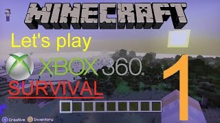 NR  Minecraft lets play 1 díl xbox 360  Klasické začátky [upl. by Eilsew177]