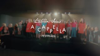 Latvian Voices A Cappella Festival 2023 54 sekundēs [upl. by Yelahc]