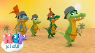 Oh the crocodile 🐊 Crocodile song for kids  HeyKids Nursery Rhymes  Animaj Kids [upl. by Neff]