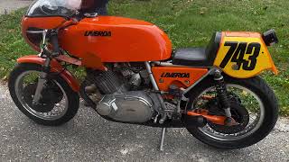 Laverda 750 SFC walk around and sound [upl. by Nosyaj]