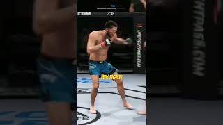 Ortega vs Holloway 2 maxholloway ufc4 knockouts fighting gaming brianortega danawhite [upl. by Matlick]