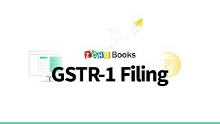 How to file GSTR1 directly from Zoho Books  India GST [upl. by Eaned]