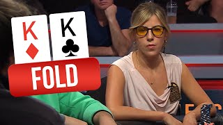 POCKET KINGS vs ACES in the Main Event WSOP Hand Breakdown  Upswing Poker LevelUp [upl. by Ynohtona]