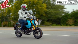 2023 Honda Grom  First Ride [upl. by Dwain927]