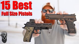 15 Best Full Size Carry Pistols [upl. by Etnauj208]