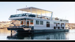 Antelope Point Marina Elite Class Lake Powell Rental Houseboat Orientation [upl. by Anauj]