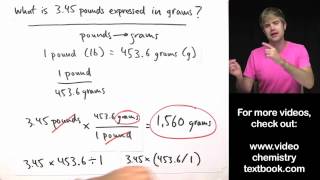 Converting Units with Conversion Factors [upl. by Shandra]