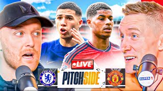 CHELSEA vs MAN UTD  Pitch Side LIVE [upl. by Shyamal]