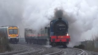 85 on RPSI Santa Specials  Hilden Craigavon Moira amp Lisburn 13122015 [upl. by Ahsenar]