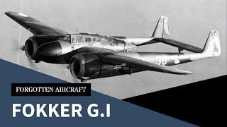 The Fokker GI Heavy Fighter Dutch Grim Reaper [upl. by Namreg]