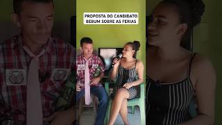 PROPOSTA DO CANDIDATO BEBUM SOBRE AS FERIAS comedia humor euemeupai politica [upl. by Dyche]